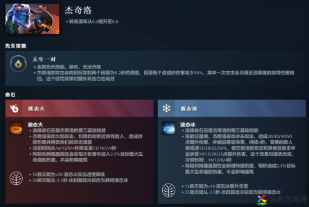 DOTA2杰奇洛先天技能是什么