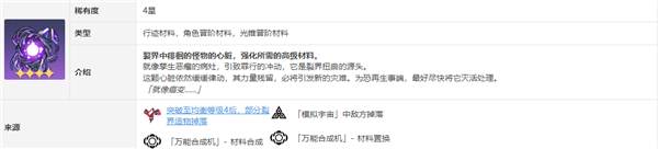 Hot崩坏星穹铁道黑天鹅突破材料是什么